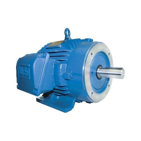 Weg 3 HP, 182/4TC Frame, 230-460 Voltage, 1800 Nameplate RPM 00318NT3FVD182TC-W22